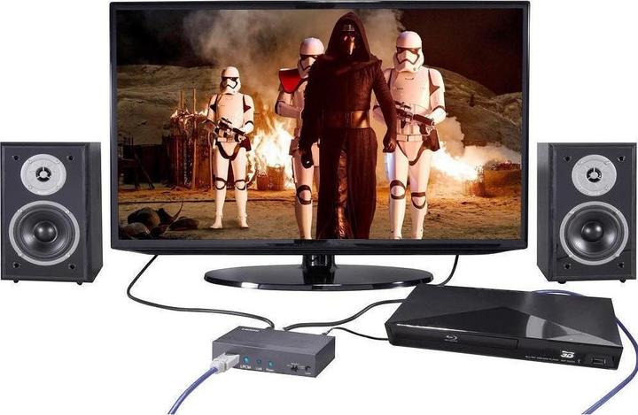 Image du produit Techly Extracteur audio HDMI vers LPCM 2CH 3D (0.08 m, HDMI)
