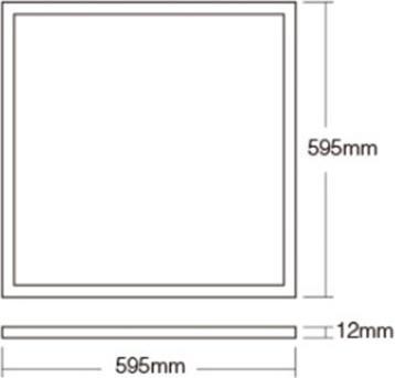 Produktbild Milight LED Panel 40W 595x595mm 2800lm RGB+KW/WW (2800 lm)