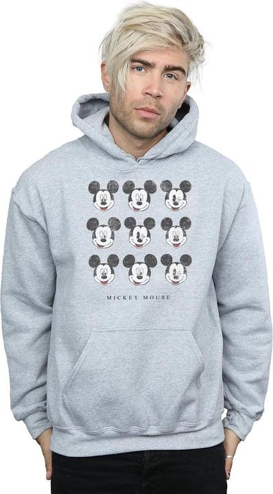 Actual product image Disney Mens Mickey Mouse Wink And Smile Hoodie (XXL)