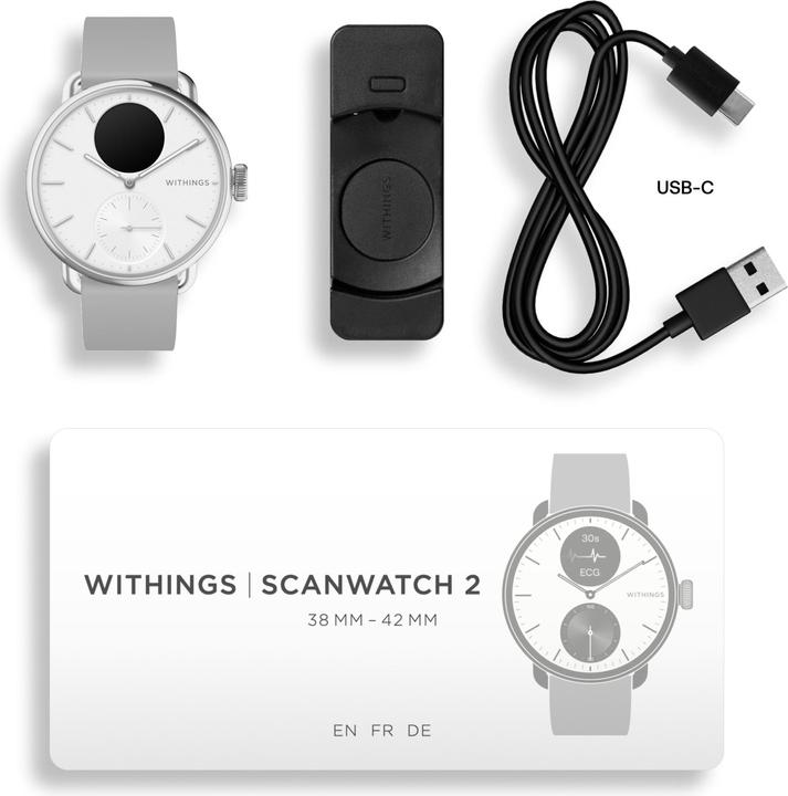 Produktbild Withings ScanWatch 2 (38 mm)