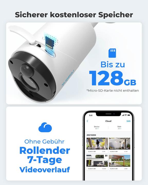 Image du produit Reolink Argus-EKO (2304 x 1296 Pixels)