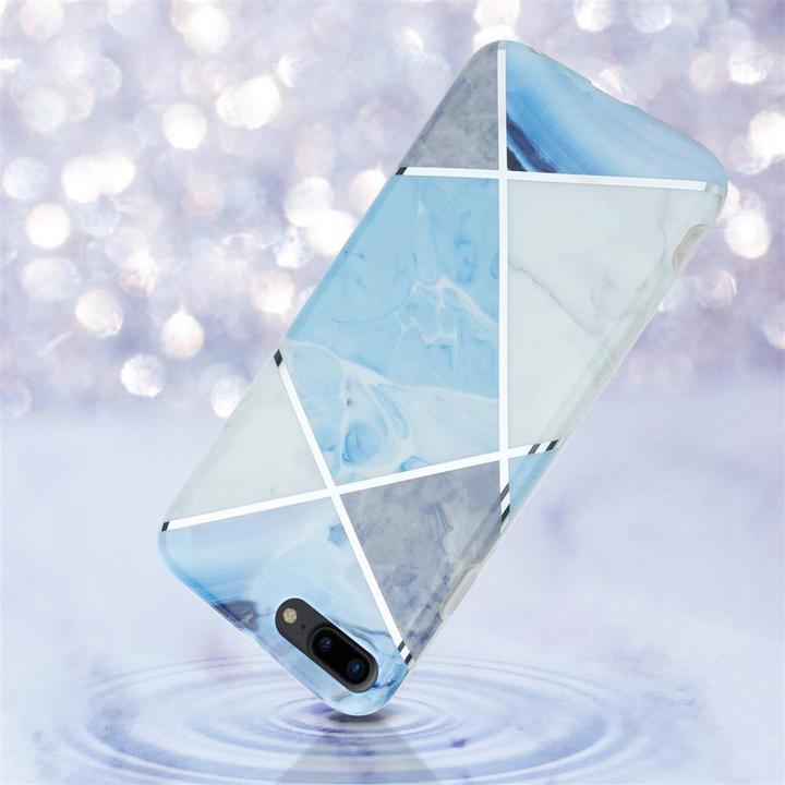 Image du produit Cadorabo Couverture IMD TPU Marbre coloré (Apple iPhone 7 Plus, Apple iPhone 7s Plus)