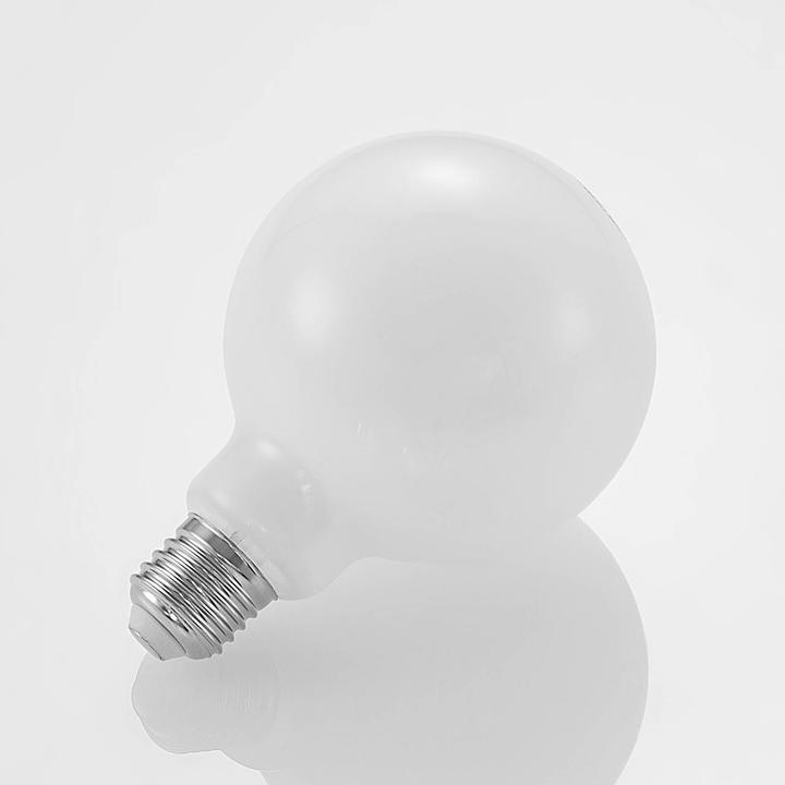 Produktbild Arcchio LED-Lampe E27 4W 2.700K G95 Globe, dimmbar, opal (E27, 470 W, 470 lm, 1 x, E)
