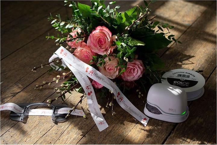Actual product image Colop Cotton tape 15mmx25m
