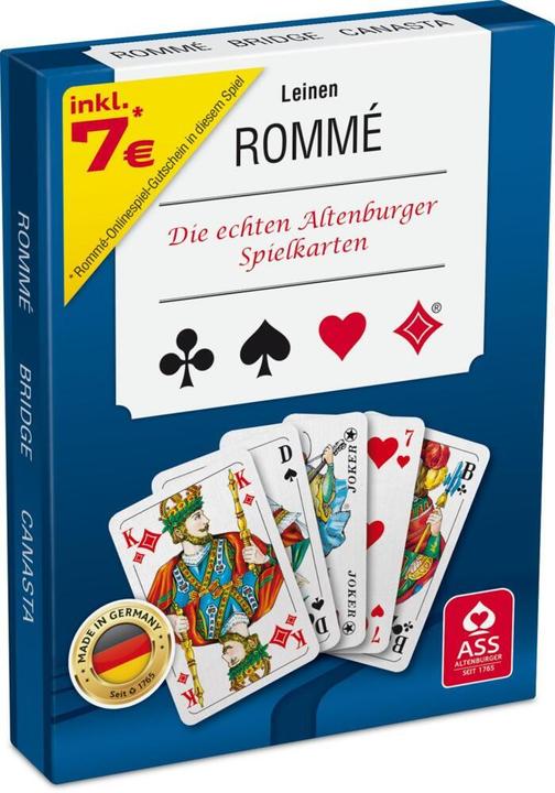 ASS Altenburg Rommé - Canasta - Bridge (Deutsch, Französisch, Italienisch)