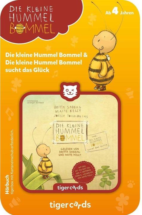 Actual product image Tigermedia Tigercard: The little bumblebee Bommel: seeking happiness (German)