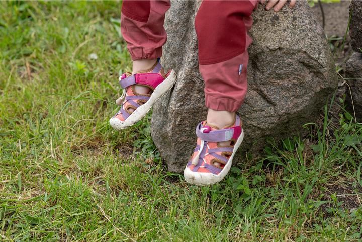 Actual product image finkid Outdoor-Hose KUULU CANVAS cedar/rust (122, 128, 130 B, 120 B, 125 B)