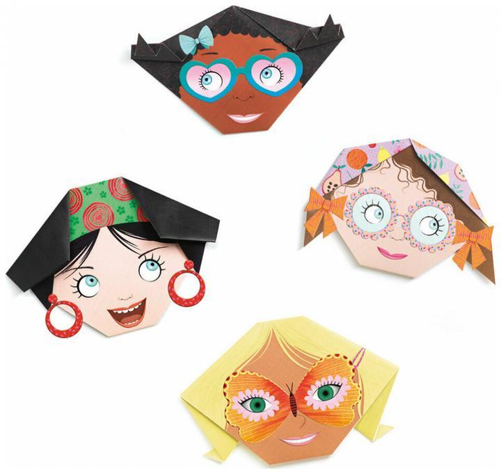 Image du produit Djeco Visages en origami