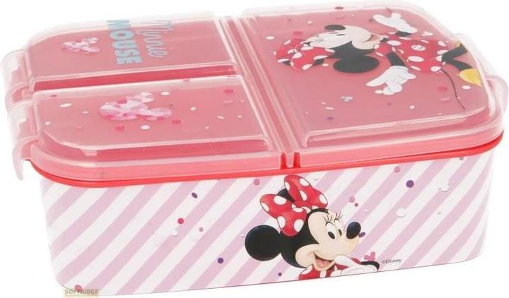 Productafbeelding Stor Minnie Mouse "ELECTRIC DOLL" - Brotdose mit Fächern