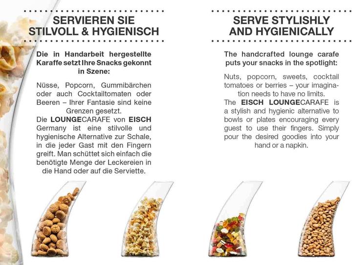 Actual product image Eisch Nut Dispenser Glass 19cm (0.65 l)