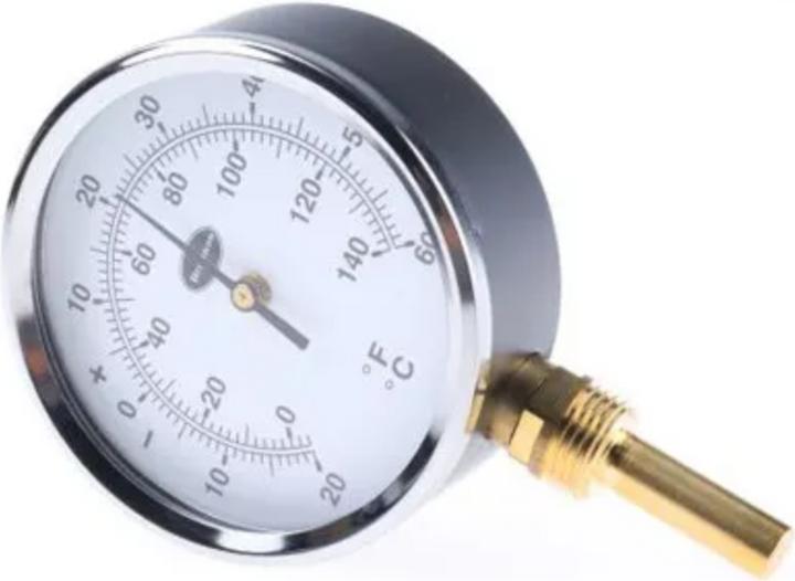 Actual product image Rs Pro Vertical thermometer 50mm,-20 to +60degC
