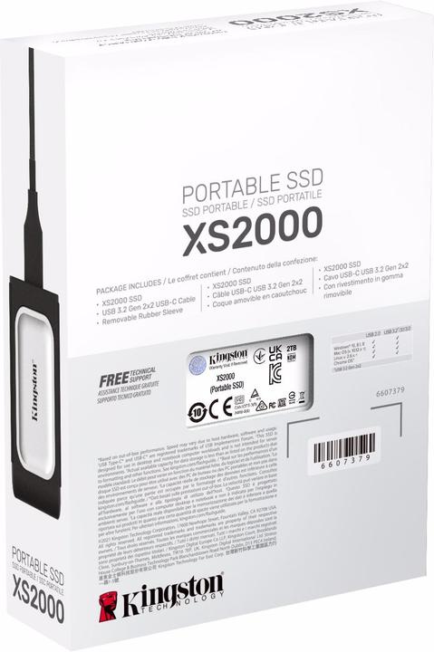 Productafbeelding Kingston XS2000 (2000 GB)