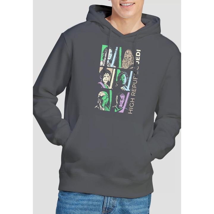 Immagine prodotto Star Wars High Republic Jedi Felpa con Cappuccio Pastello Uomo (M)