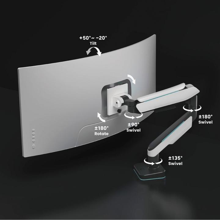 Actual product image Roline Monitorarm (Table, 49")