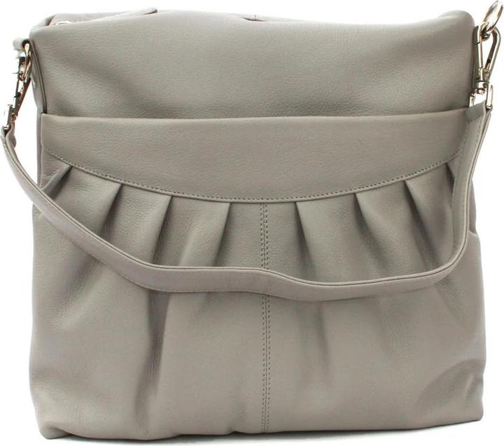 Actual product image Eastern Counties Leather Handbag Leona Ruffled Leather