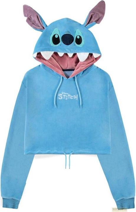 Produktbild Difuzed Lilo & Stitch Cropped Sweater à capuche Stitch (XXL) (XXL)