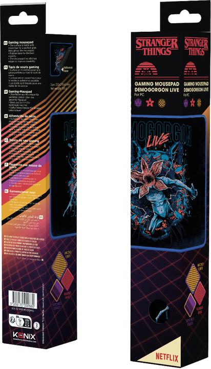 Immagine prodotto Konix Stranger Things Tapis de souris Demogorgon 27 x 32 cm (M)