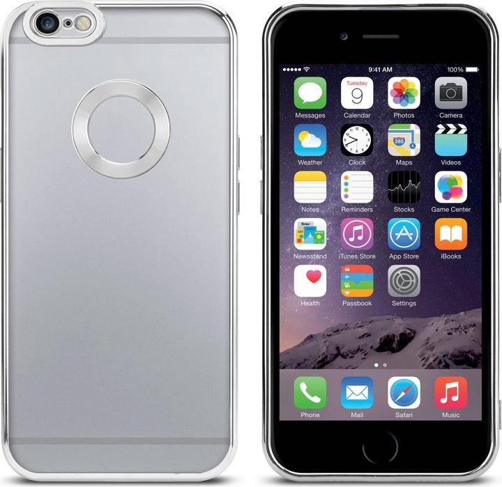 Produktbild Cadorabo TPU Hülle Chrome mit Kameraschutz für Apple iPhone 6 / 6S (Apple iPhone 6)