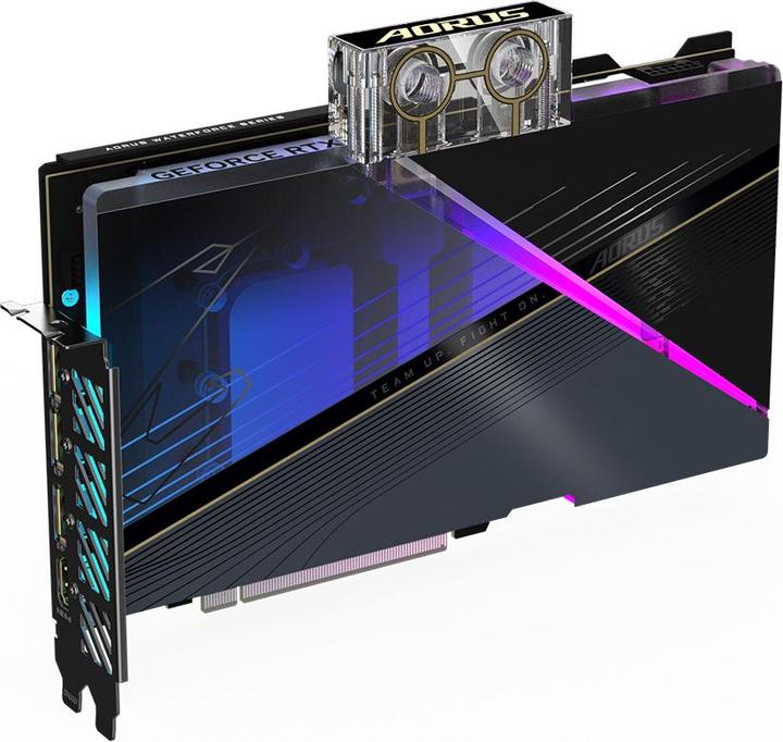 Actual product image Gigabyte GeForce RTX 4080 XTREME WATERBLOCK WATERFORCE (16 GB)