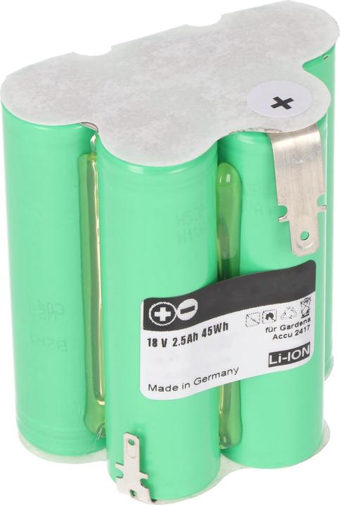 Immagine prodotto AccuCell Batteria Gardena Turbo Trimmer AccuCut 2417 (18 V)