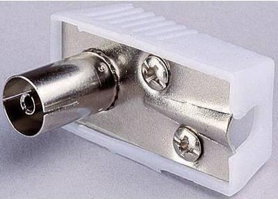 Produktbild Renkforce Koax-Winkel-Kupplung Kabel-Durchmesser: 7.2 mm (Stecker und Verbinder)