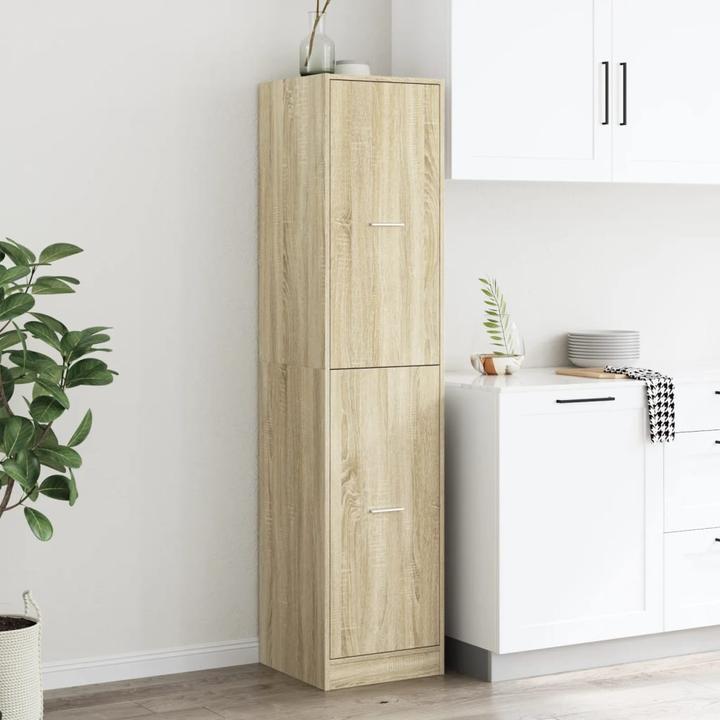 Actual product image VidaXL Pull-out larder unit Tall unit All-purpose unit Sonoma oak