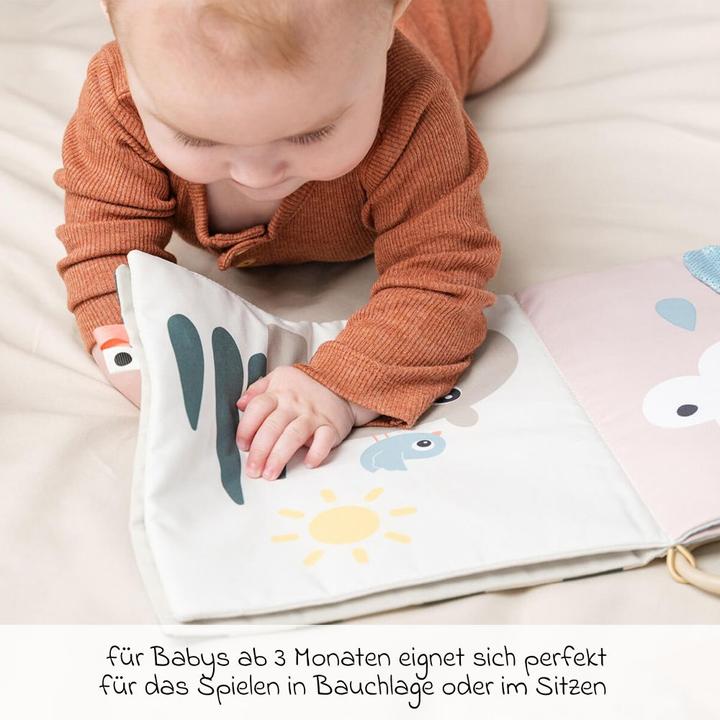 Actual product image Done by Deer Babybücher Activity-Soft-Bilderbuch Tummy Time - Deer