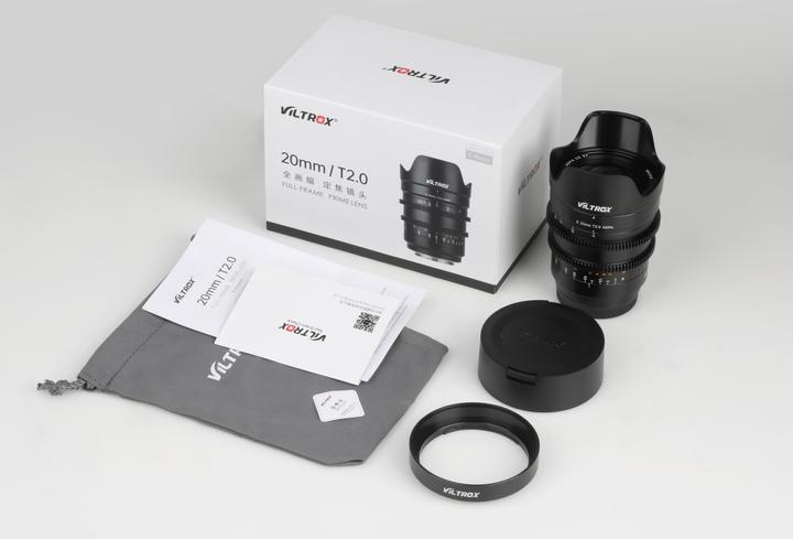 Produktbild Viltrox E-20mm T2.0 S Full Frame, Manual focus Cine lens for Sony E mount, 20mm/T2.0 (Sony E, APS-C / DX)