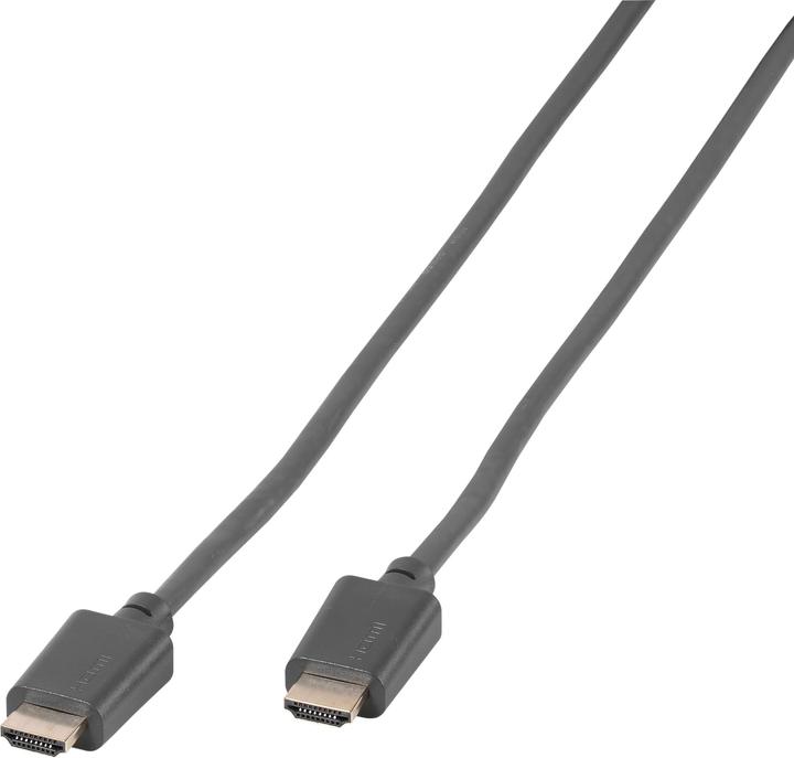 Immagine prodotto Vivanco Cavo HDMI ad alta velocità con Ethernet, contatti placcati oro, 4k/60Hz, 5m (5 m, HDMI)