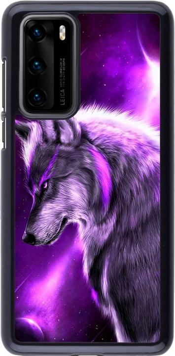 Actual product image PhoneLook Purple Sky Wolf cover (Huawei P40)