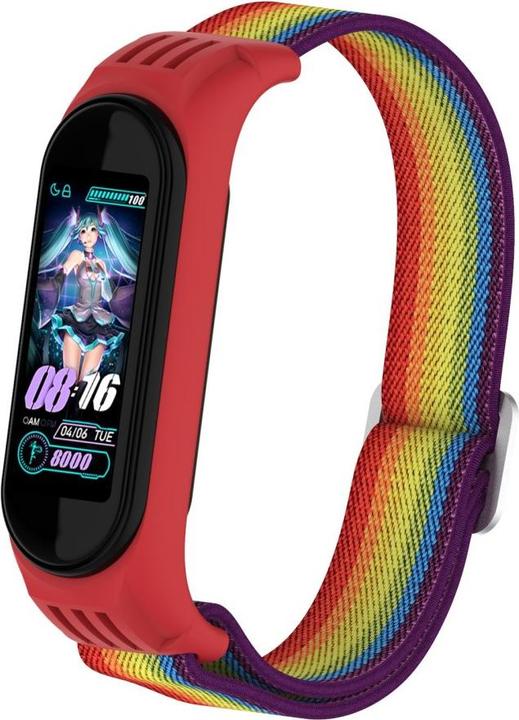 Produktbild Cover-Discount Xiaomi Mi Band - Nylon Armband Regenbogen (Nylon)