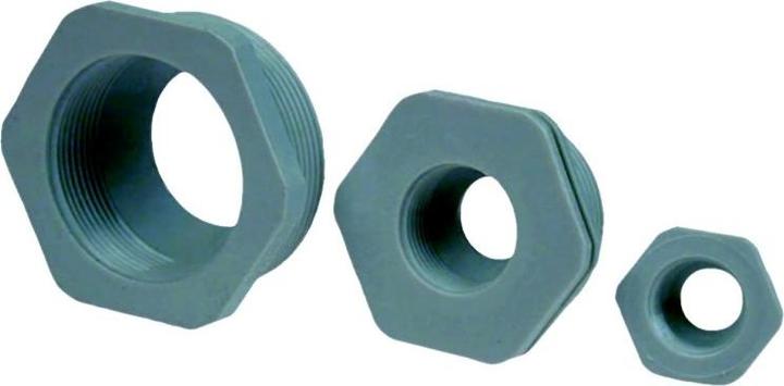Immagine prodotto Plica Riduzione esagonale ROSSA M40/M25 PA6 M40 - M25 plastica grigio chiaro 90700544