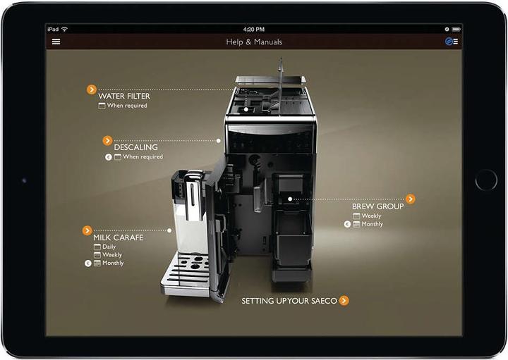 Actual product image Saeco GranBaristo Avanti carafe HD8977/01