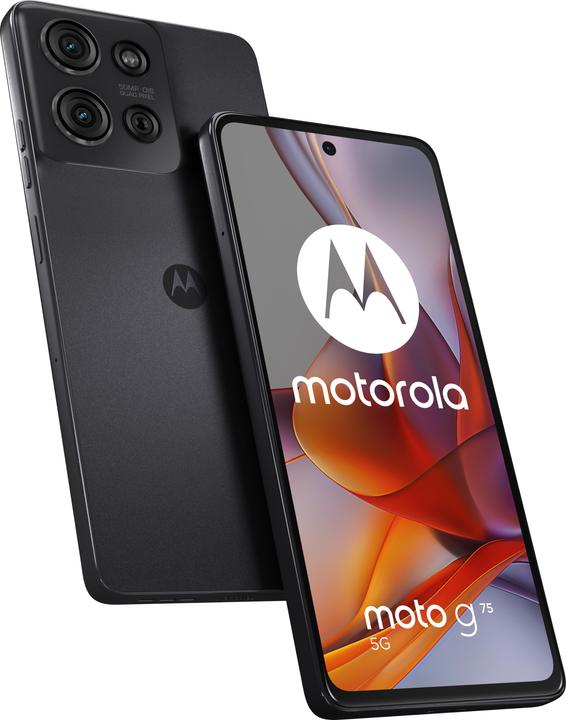 Immagine prodotto Motorola Moto G75 (256 GB, Charcoal Grey, 6.78", Doppia SIM, 50 Mpx, 5G)
