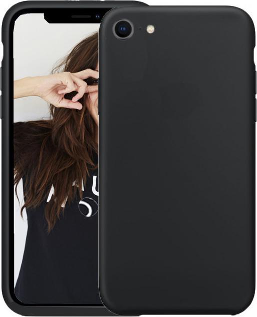 Produktbild Jaym Premium Silikonhülle, Schwarz Series (Apple iPhone 7, Apple iPhone SE (2nd Gen), Apple iPhone SE (3rd Gen))