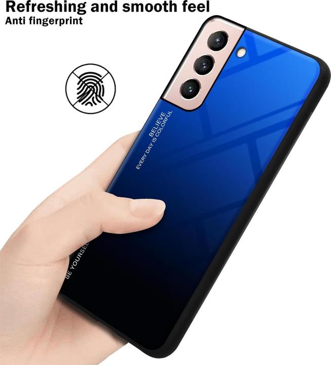 Produktbild Cadorabo TPU 2 Farben Glas Cover (Samsung Galaxy S21 5G)