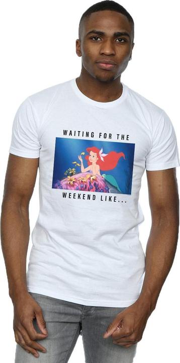 Image du produit Disney Princess - T-shirt ARIEL WAITING FOR THE WEEKEND - Homme (M)