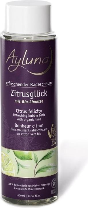 Immagine prodotto Ayluna Bagno Schiuma Agrumi Felicità rinfrescare. (400 ml, Sali da bagno)