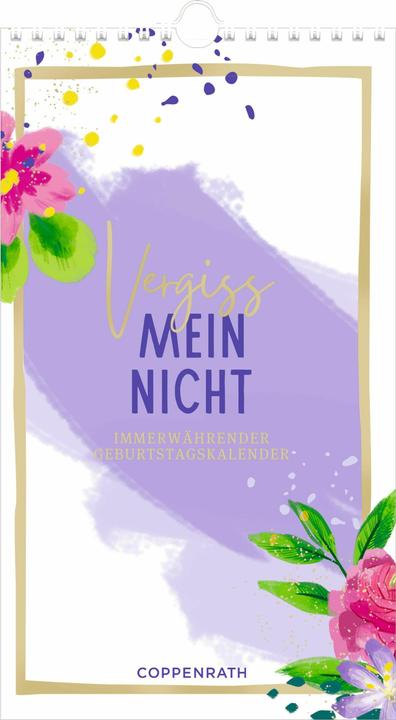 Produktbild Immerwährender Geburtstagskalender - Ve (Harter Einband, Deutsch)