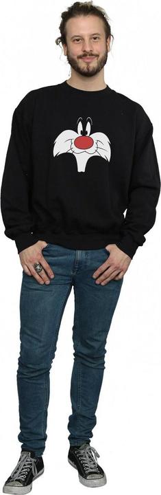 Immagine prodotto Looney Tunes Sylvester Big Face Felpa Uomo (M)