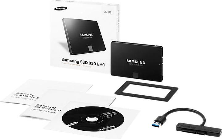 Produktbild Samsung 850 EVO Starter Kit (250 GB, 2.5")