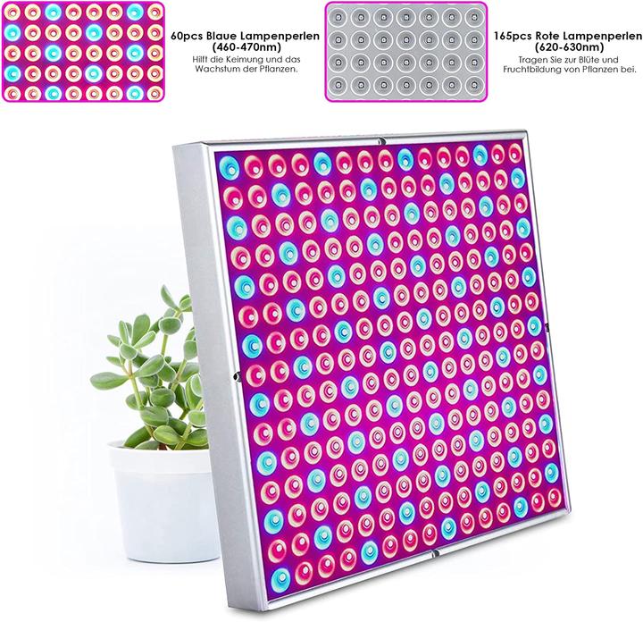 Actual product image Lospitch LED Grow Lamp 15W (LED, 260 V)