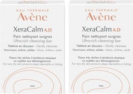 Actual product image Avène Body cleanser in bar form XeraCalm A.D - 2 x 100 g (refill)