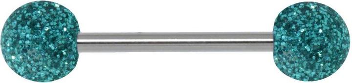 Bijouteria Zungenpiercing (Acrylglas, Chirurgenstahl 316L)