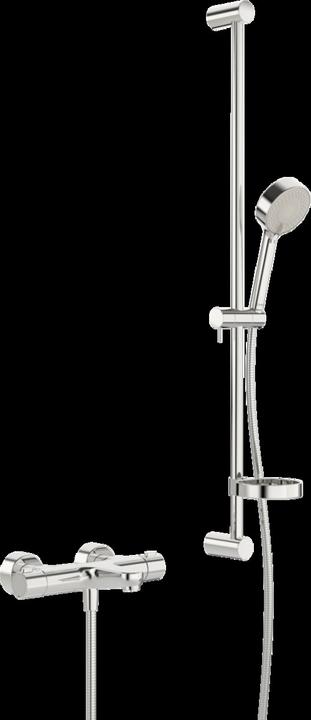 Produktbild Hansa Hansaprisma Wannen- und Brausearmatur, Handbrausengrösse, 95 mm, 3-strahlig, 48102131