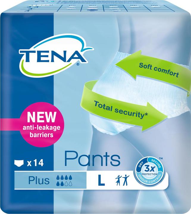 Image du produit Tena Pantalon Plus L (14 x, Large)