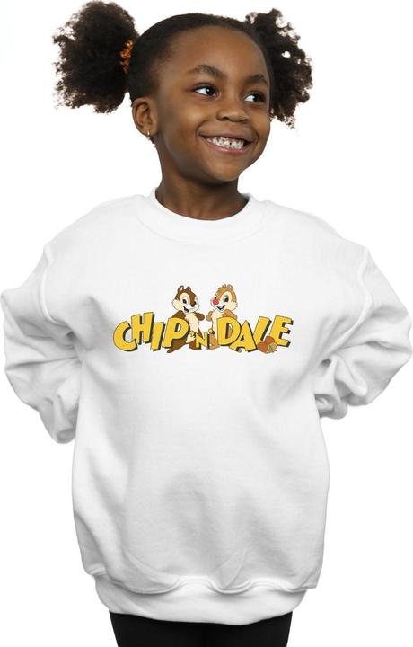 Produktbild Disney Chip And Dale Character Logo Sweatshirt Mädchen (152, 158)