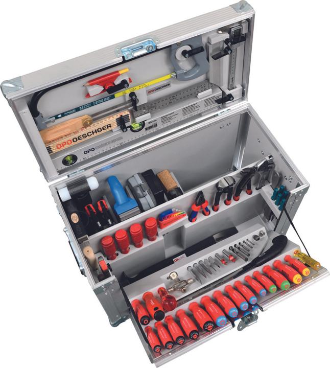 Produktbild OPO Leichtbau Schreiner-Werkzeugkiste Compact 3 (69 Teile)