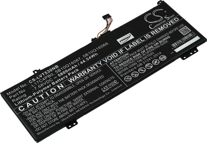 Produktbild AccuCell Akku Lenovo Air 14 / Flex 6-14IKB / IdeaPad 530S-15IKB / Typ L17C4PB0 (5800 mAh)