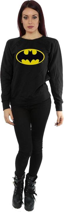 Actual product image Batman Womens/Ladies Logo Cotton Sweatshirt (XS)